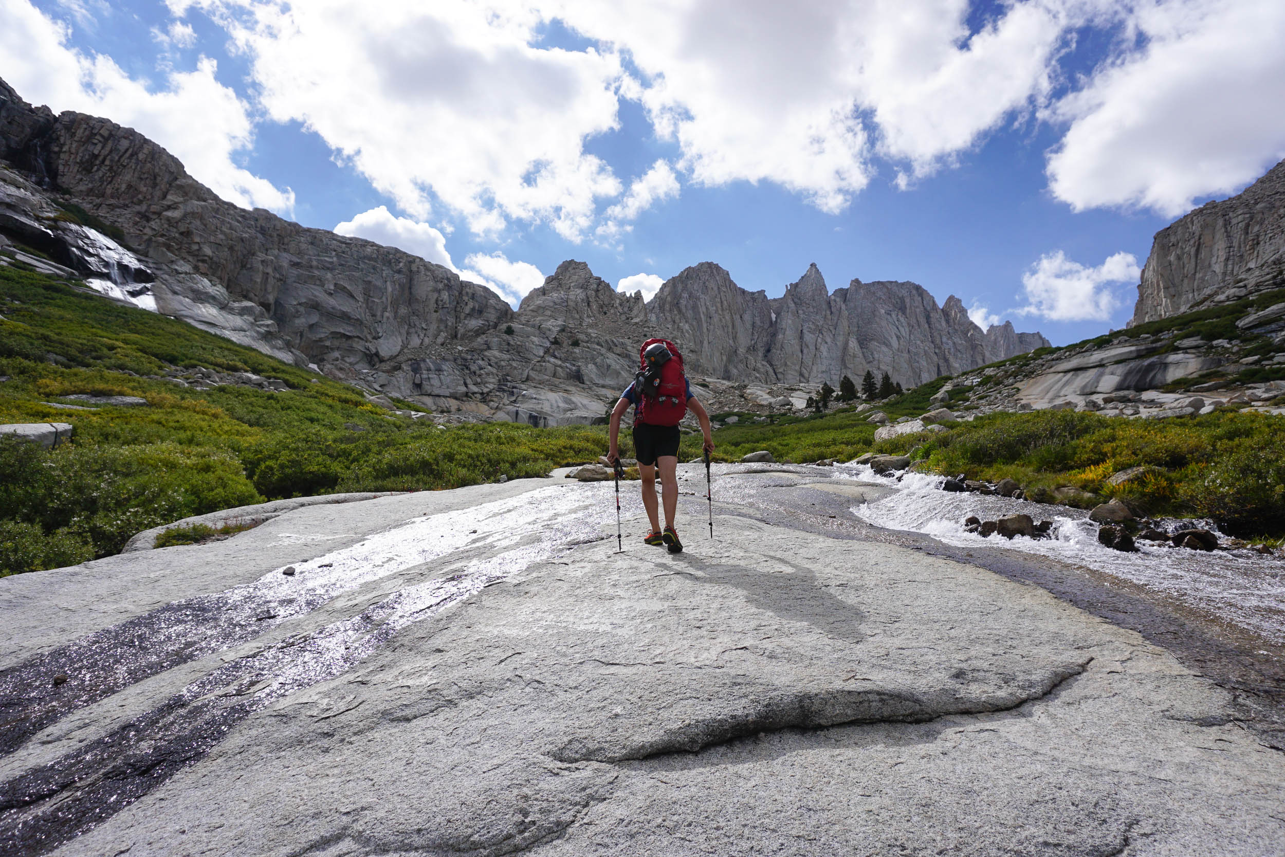 A beautiful hike up to base camp